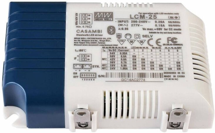 Trade Shop - led driver 25W multi court dimmerabile bluetooth strisce led -