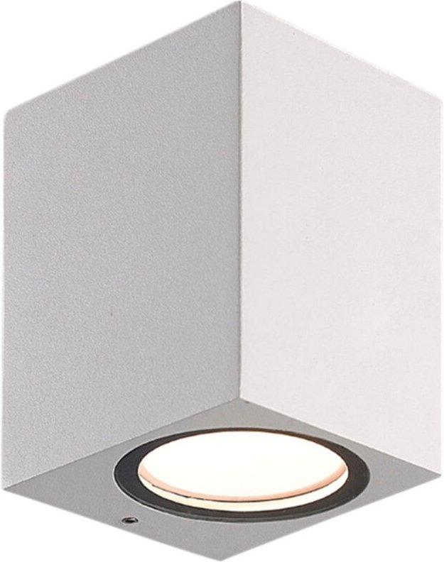 Lampara Aplique Cuadrado Exterior GU10 IP65 Color Blanco