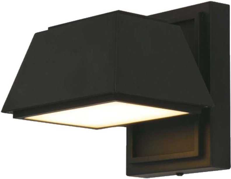 15W led Wandleuchte 120LM/W Doppelstrahl Schwarz Warmweiß IP65 - V-tac