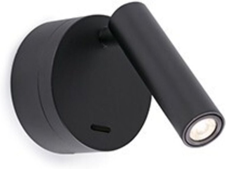 Boc, Metall led Applique für den Innenraum Faro Barcelona