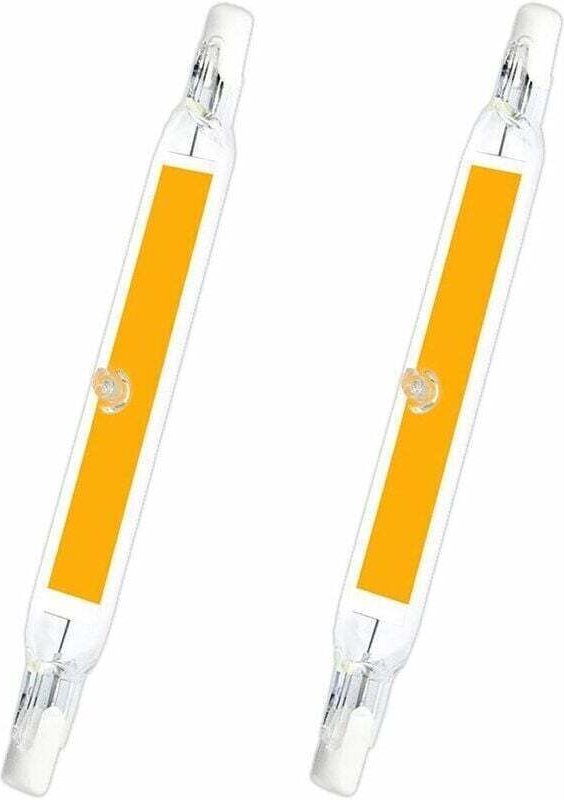 2er-Pack, R7S 78mm LED 5W Warmweiß 3000K, 500LM, R7S J78 COB LED Linear Ersatz Halogen-Stiftlampe 40W 50W, R7S LED 78mm ...