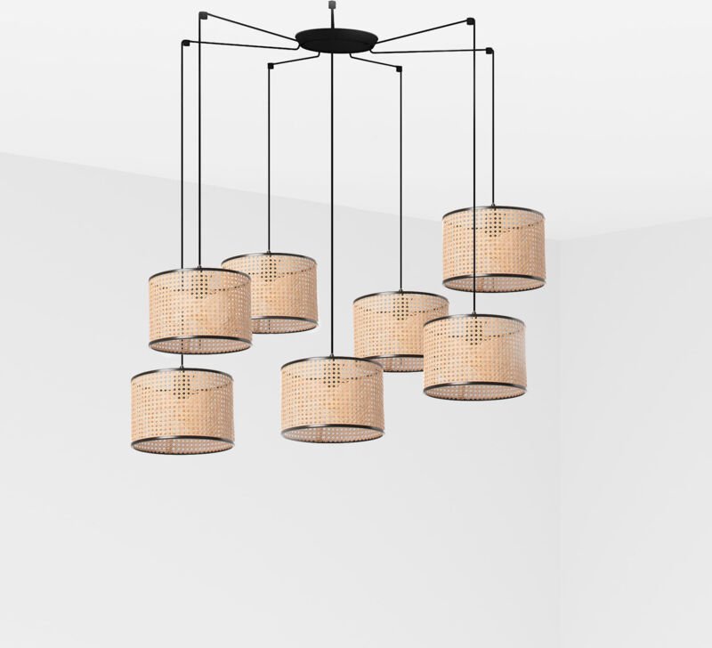 Faro mambo - Zylinderanhänger Schwarz, E27