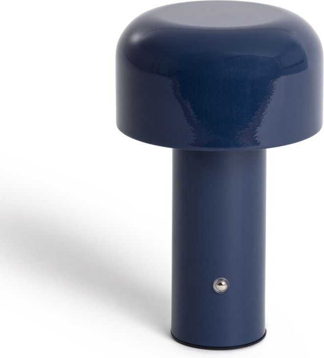 Ledkia - led Tischlampe 2W Tragbar Metall mit wiederaufladbarem USB-Akku Zaipi Blau