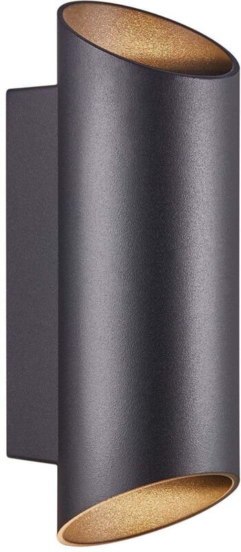 Thumbnail - Nordlux - Nico round 22 wall light black