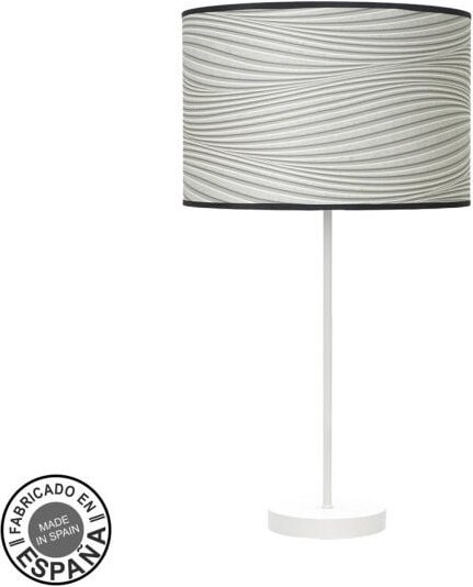 Modische Tischlampe 1xe27 weiß/weiß grau 63x30x30 cm