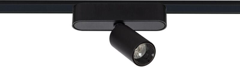 Efectoled - LED-Strahler für Magnetschiene 25mm SuperSlim 5W 48V Schwarz 2700K Warmweiß