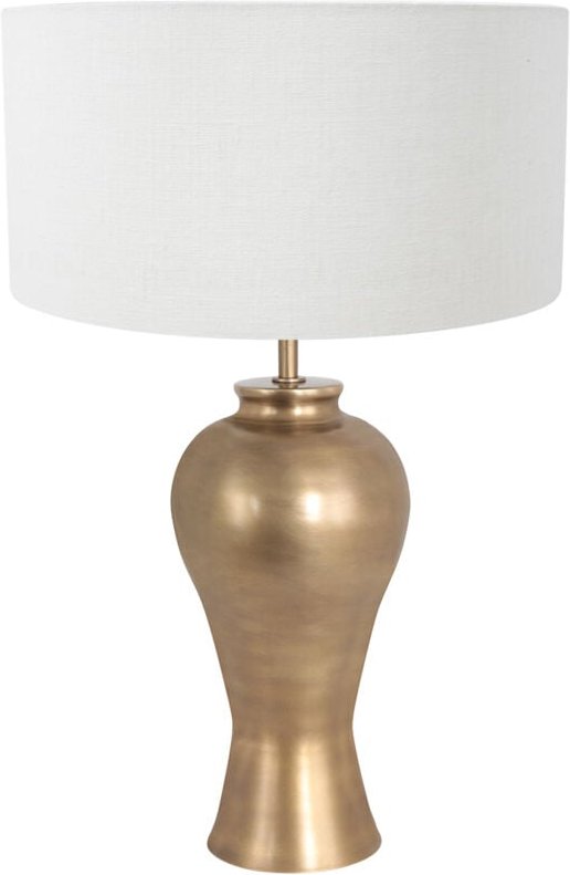 Thumbnail - Tischlampe - Brass - bronze - leinen metall - ø 50cm - Steinhauer