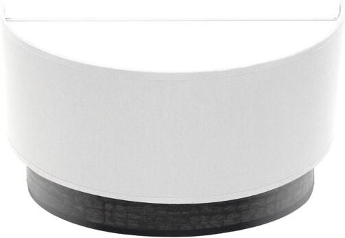 Olga Wandleuchte 1xe27 weiß/schwarz Holz 15x30x16 cm