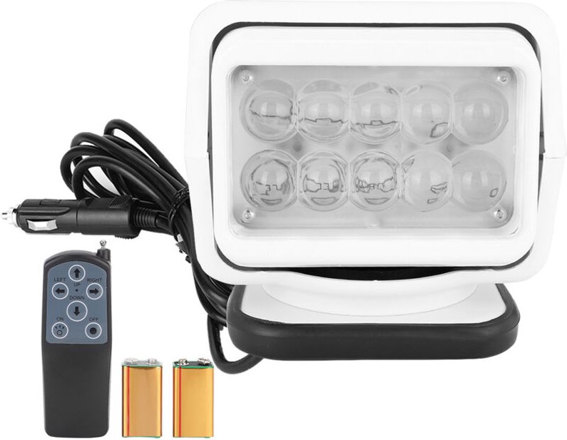 Scheinwerfer, gleichmäßiges Blitzlicht.