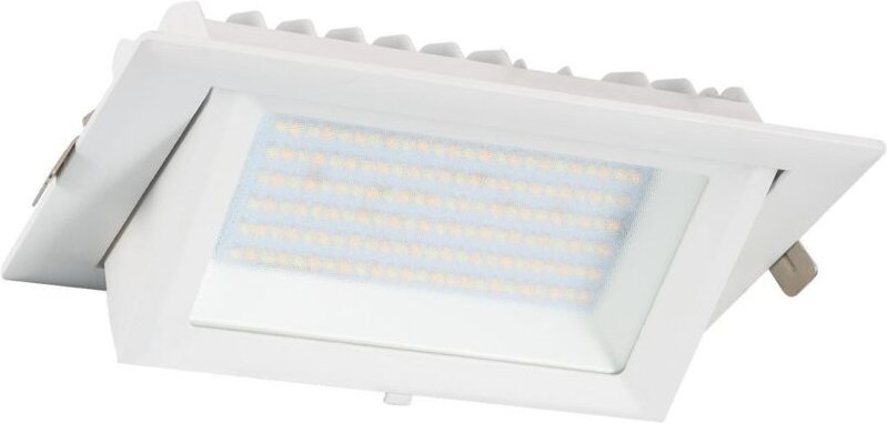 Ledkia - led Downlight Einbaustrahler Schwenkbar Rechteckig 60W samsung 130lm/W lifud 5000K Kaltweiß