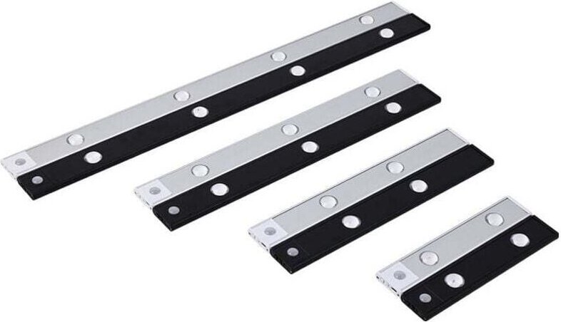 Wandleuchte für den Innenbereich, 40 cm lang, 40 w, schwarze led, dimmbar 3000-6500 k, ideal für den Wohnraum