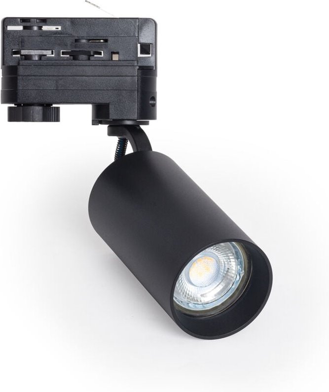 Efectoled - 3-Phasenstromschiene Strahler Tika für GU10-Glühbirne Schwarz