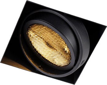 Einbaupunkt schwarz 1-Licht GU10 AR111 Trimless - Oneon Honey