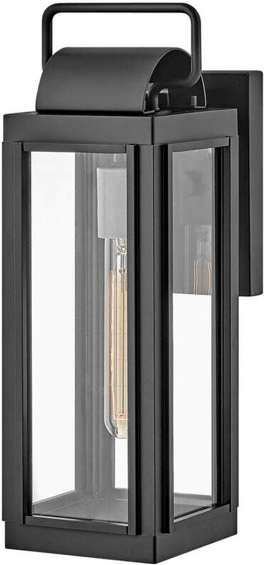 Elstead Hinkley Sag Außenwandlaterne Schwarz, IP44