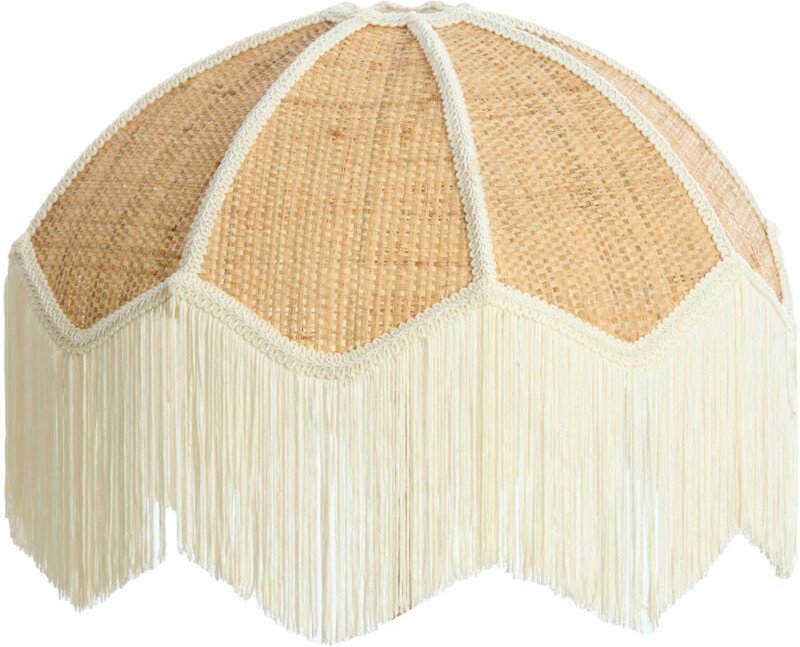 Light & Living - lampenschirm - Malacia - beige - raffia textil -