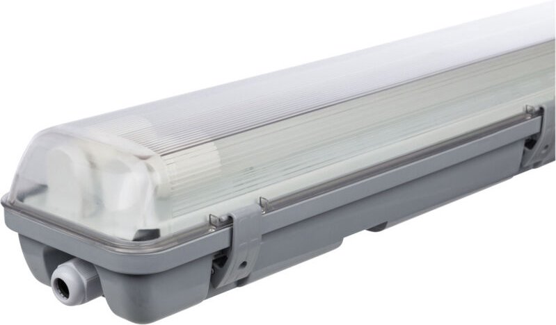 Muller Licht - Müller-Licht Aqua-Promo 2/60 grey Gen. 6 LED-Feuchtraum-Wannenleuchte led G13 20 w Neutralweiß