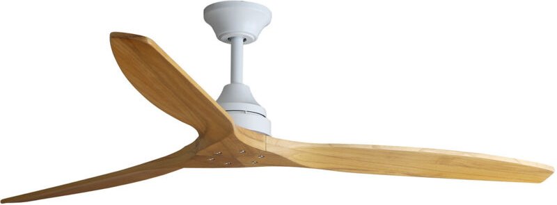 Faro Alo Großes 3-Flügel-Mattweiß, Wood Wiz Smart System