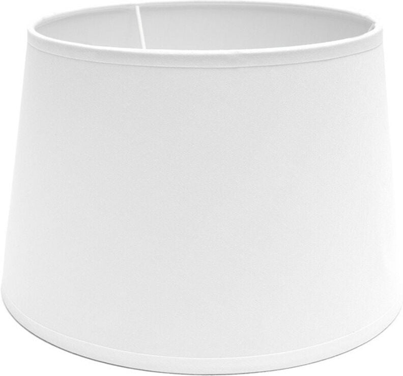 Fabrilamp - fab 157313501 Klarer Lampenschirm E27 Weiß 35dx25dx21h Offen Konisch