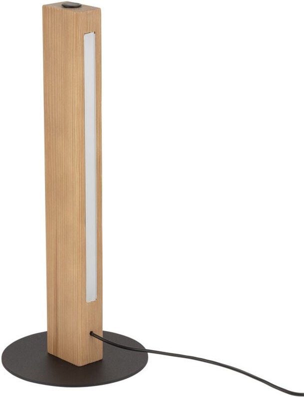 TK Teo Integrierte Led Tischleuchte Kiefer, Schwarz 1xLED