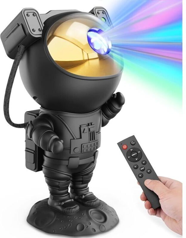 Sternen- und Galaxienprojektor – Weltraumprojektor für Astronauten, LED-Deckenleuchte mit Nebel und Timer, Fernbedienung...