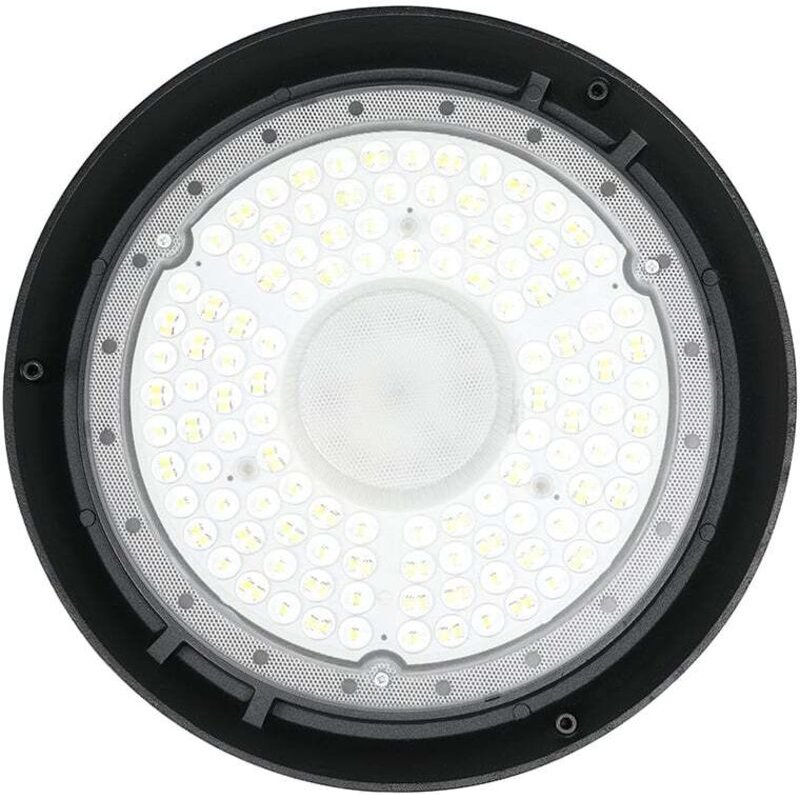 V-TAC LED Highbay - UFO Serie 90° - 135lm/w - IP65 Wasserdicht - Schwarz - 150W - 20250 Lumen - 6500K
