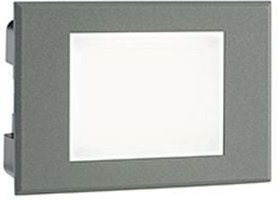 Thumbnail - Offene vertiefte 3W Led 4000K Graphitsteckerlinie