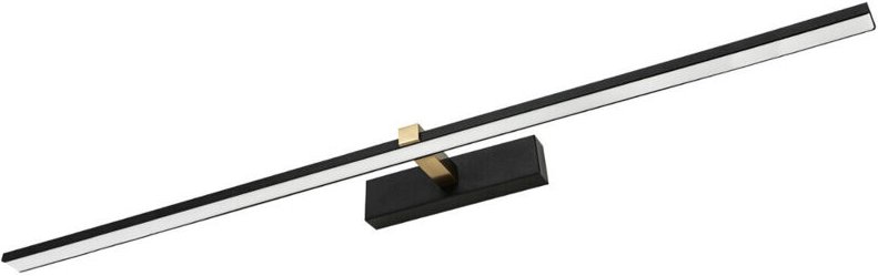 Spiegellampe 18W LED 90CM SCHWARZ UND GOLD