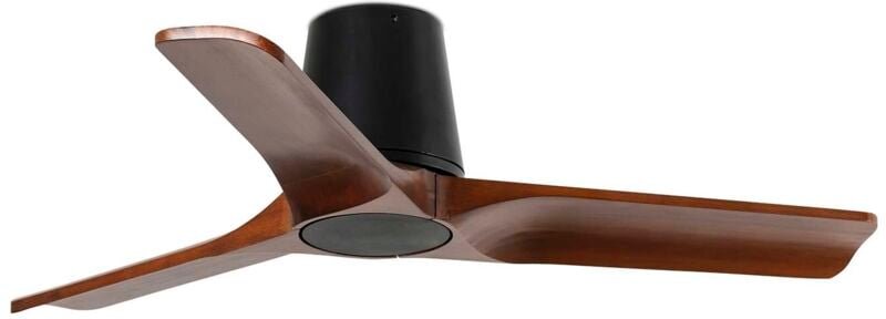 Heywood tub s Schwarzer Deckenventilator ohne Licht 33837