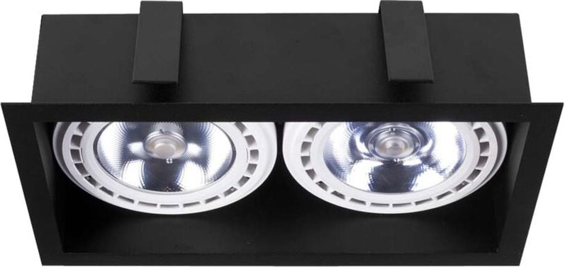 Einbauleuchte Downlight 2 GU10 ES111 Schwarz Nowodvorski 9416