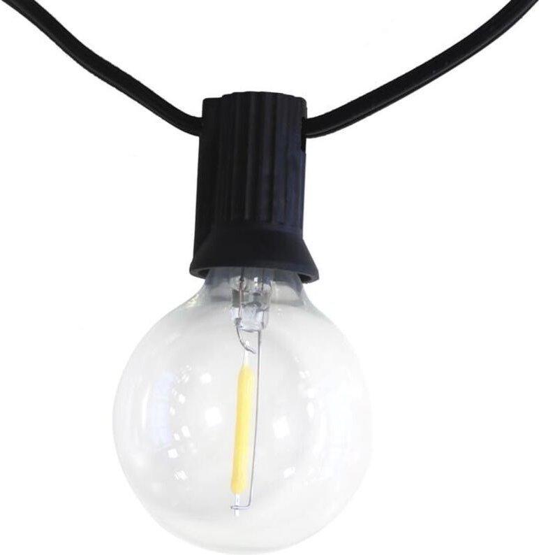 Solar-LED-Außengirlande IP44 4W 600Lm 3000K