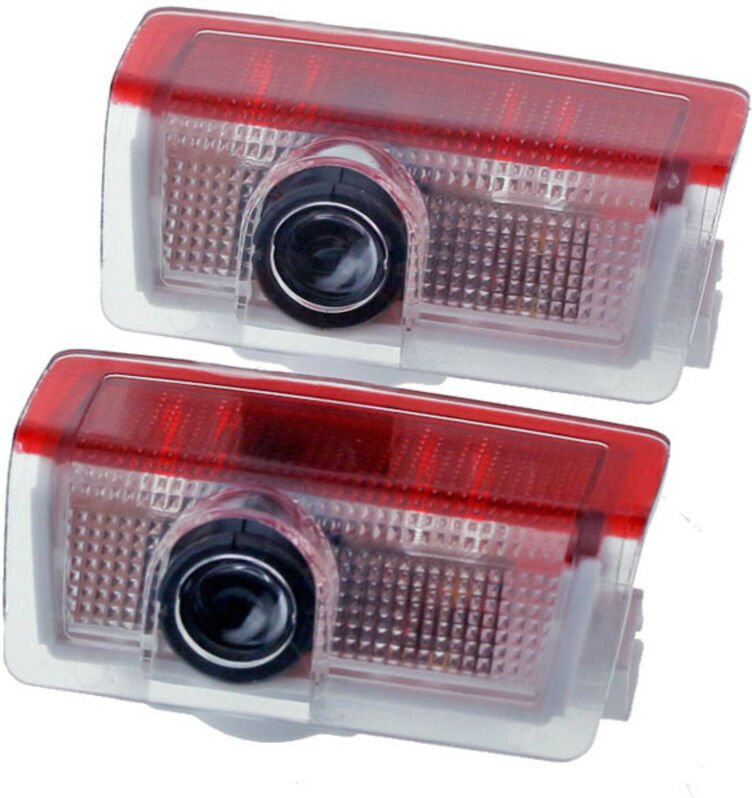 Set mit 2 Autotürlogo-Projektoren - Kompatibel mit Mercedes-Benz ABCEMG GL GLA GLC GLE GLS 4-Türer Klasse W205 W213 W176...