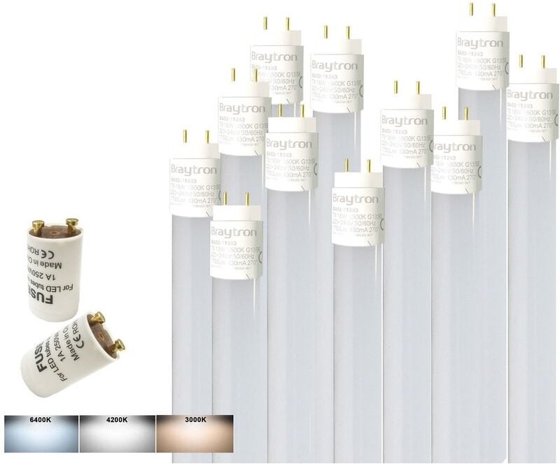 Led Röhre G13 T8 Leuchtstoffröhre Warmweiß 10x Stück