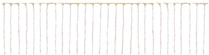 Led rgb lichtvorhang 400 lichter ip44 4x1m giocoplast weihnachten 14125026