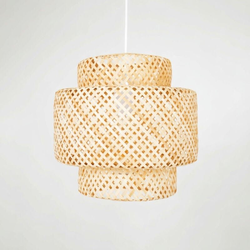 Pendelleuchte aus Rattan "JENSEN" - Ø40cm - E27