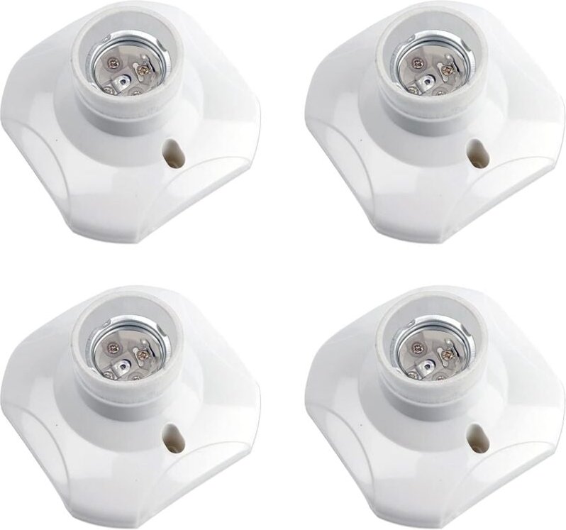 Thumbnail - Shining House - E27-Schraube, E27-Garagenfassung, ac 220 v, 4er-Pack 10 x 10 cm
