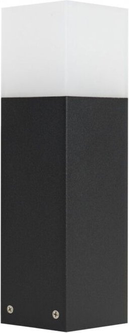 Lichtmast 33 cm 1xE27 schwarz IP44 SU-MA Cube CB-330 BL