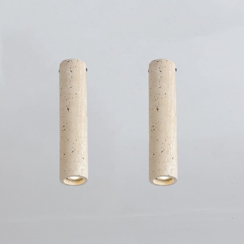 Vintage Deckenleuchte Kreative Deckenlampe Travertin Pendelleuchte E27 Ø6.5CM für Esszimmer Küche Wohnzimmer Bar Restaur...