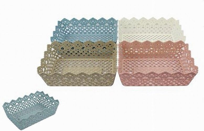 Trade Shop Traesio - Trade Shop - cestino porta all oggetti 29.8X19.8X9.6CM multiusik 79472 -