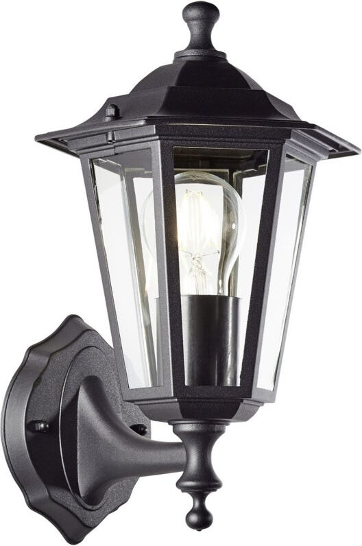 Brilliant Carleen 90986A06 Außenwandleuchte E27 Schwarz