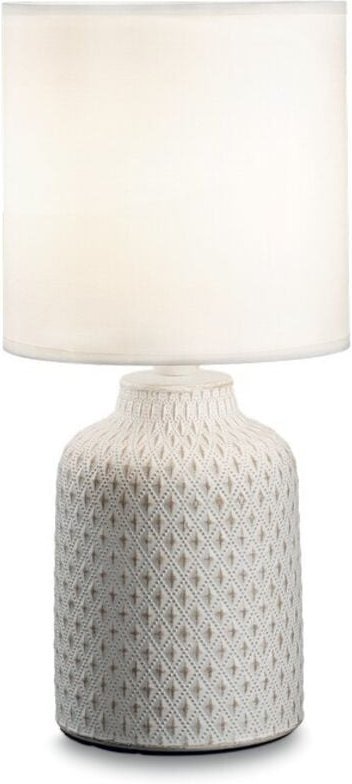 KALI-3 - Tischleuchte 1 Hellweiß mit Schirm, E14 - Ideal Lux