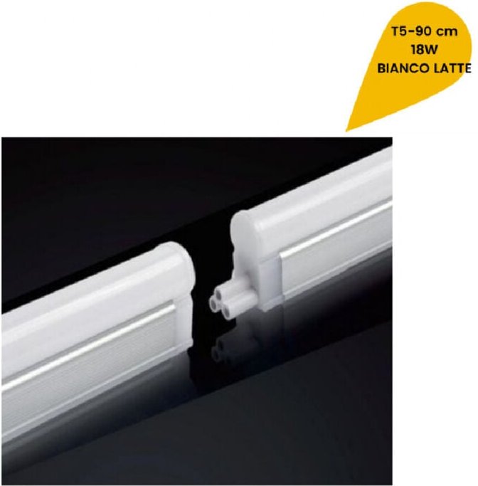 Trade Shop - led neon T5 deckenleuchte unterschrank matt verschiedene lichttöne 18 watt 90CM -