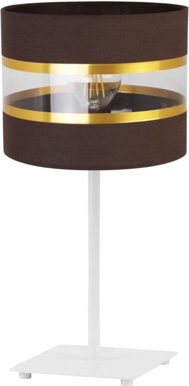 Thumbnail - Nachttischlampe, Eleganter Goldener Lampenschirm, 20 Cm