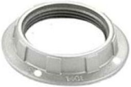 FAI - gewinderingmutter e27 anschluss 50x11 mm silber - 0231/arg