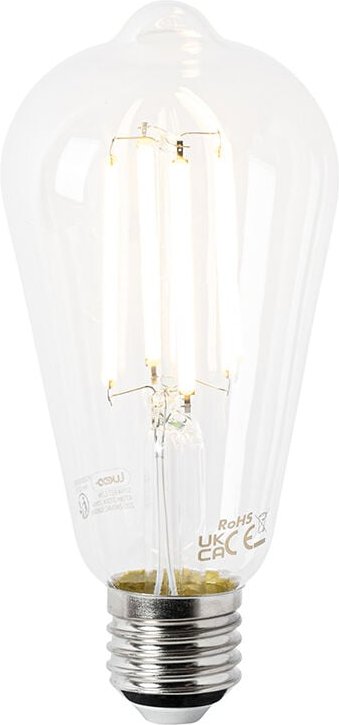 E27 LED-Lampe ST64 klar 2,2W 470 lm 2700K