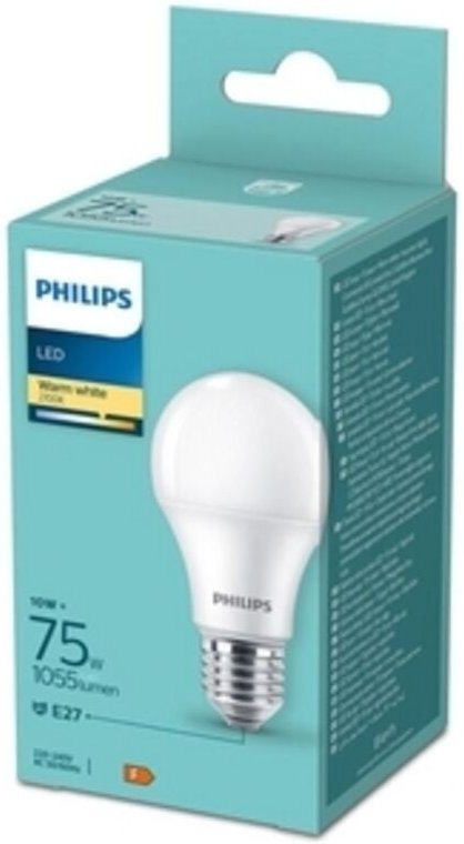 Philips E27 75W warmweiße LED-Lampe