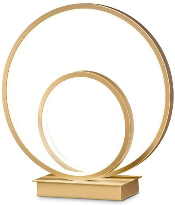 Oz Integrierte led Tischleuchte Messing 2700K - Ideal Lux