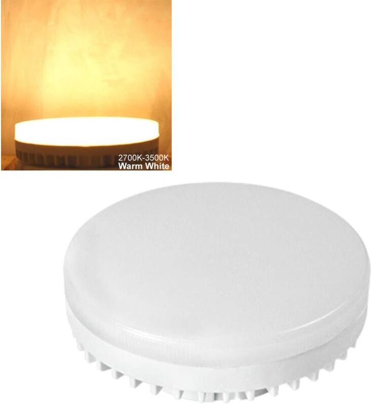 LED-Glühbirne, 11 W LED-Glühbirne GX53 Strahler SMD2835 LED AC85-265 V Warmweiße Lampe für Innenbeleuchtung Warmweiß