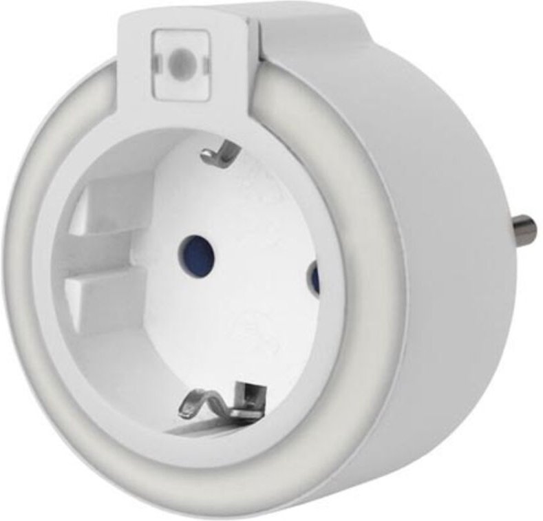 LED-Nachtlicht mit Steckdose – Deutscher Stecker