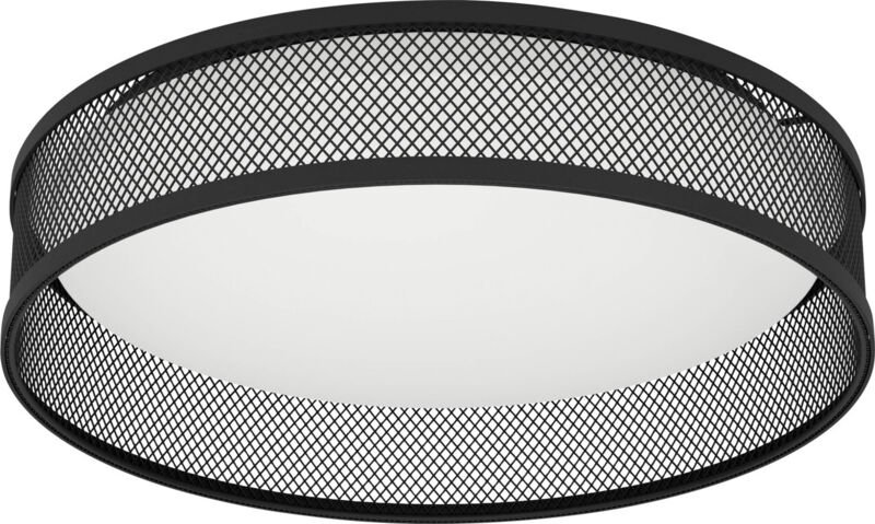 Thumbnail - Eglo LED-Deckenleuchte Luppineria schwarz-weiß Ø 38,5 cm Deckenlampen & Kronleuchter