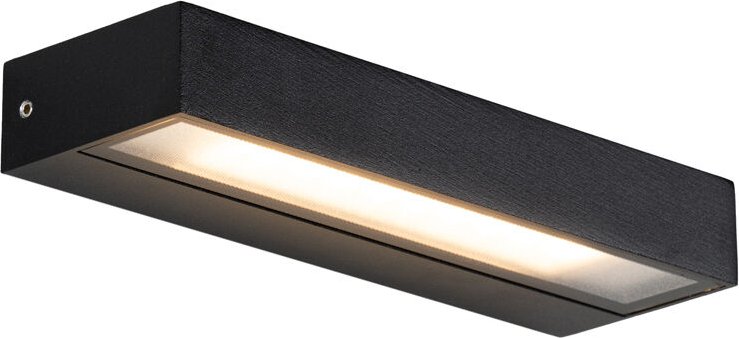 Moderne Wandleuchte schwarz inkl. led IP65 - Hannah